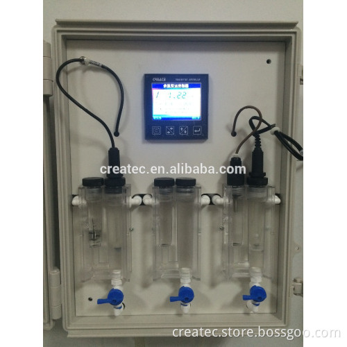 Swimming pool/ph and chlorine tester/ Free Chlorine system/chlorine dioxide tester/0.01-2mg/L or 0.01-20mg/L